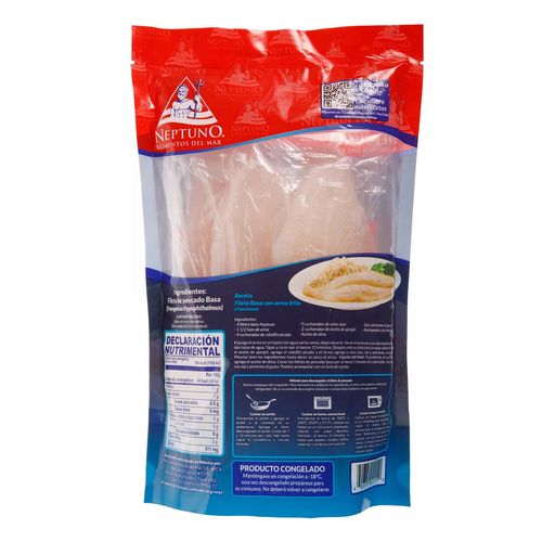 Filete de Pescado Basa Neptuno 600g
