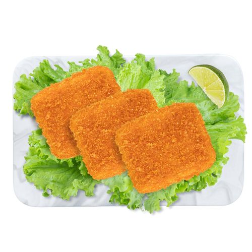 Croqueta con pescado empanizado porciones kg