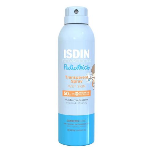 Fotoprotector ISDIN Transparent Spray Wet Skin Pediatrics SPF 50 250ml