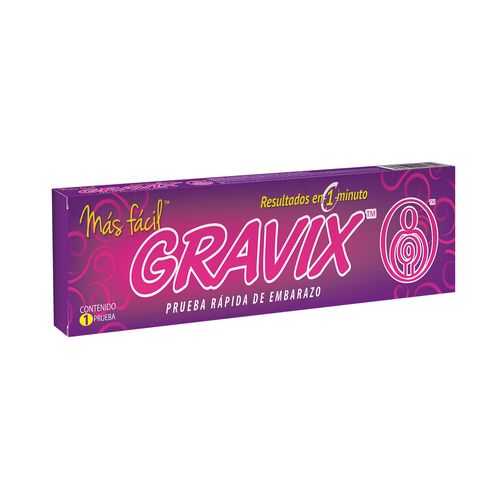 Prueba de Embarazo Gravix Caja con 1 Prueba