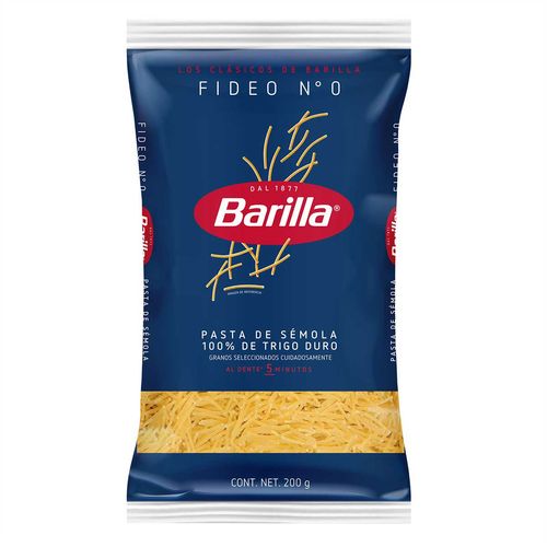 Sopa de Fideo Barilla N.0 200g