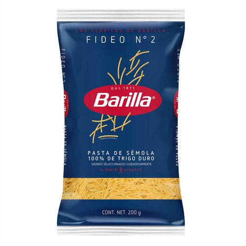 Sopa de Fideo Barilla No.2 200g