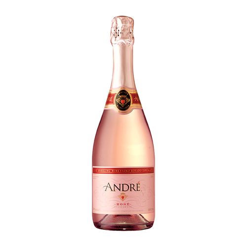 Vino Espumoso Estadounidense Andre Rosado 750ml