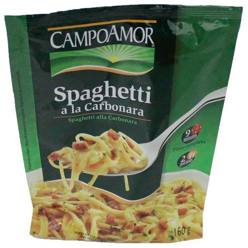 Spaguetti Campoamor Carbonara 160g