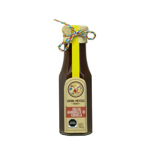 Salsa Agridulce de Ciruela Cocina Mestiza 310g