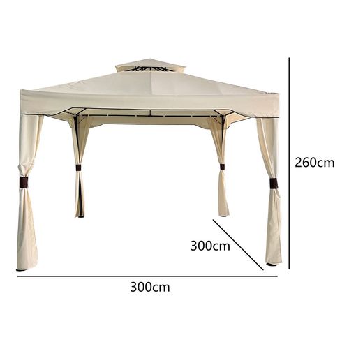 Gazebo Home Line de 3 x 3m ET23-TP-201