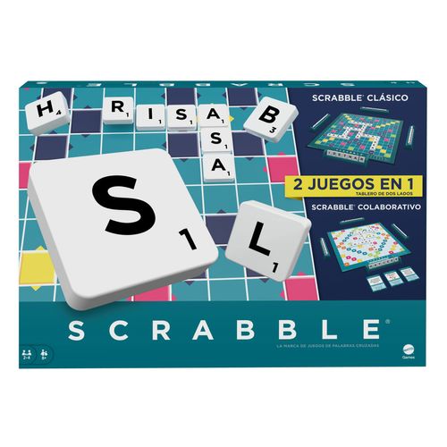 Scrabble Juego de Mesa 2 en 1