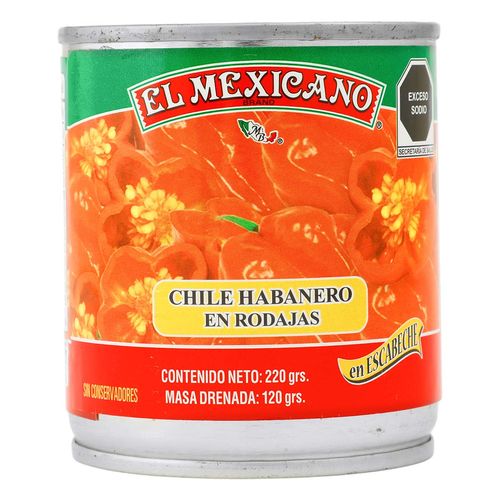 Chile Habanero El Mexicano 200g