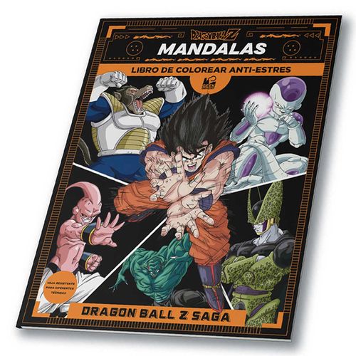 Libro Mandala de Colorear Dragon Ball Z
