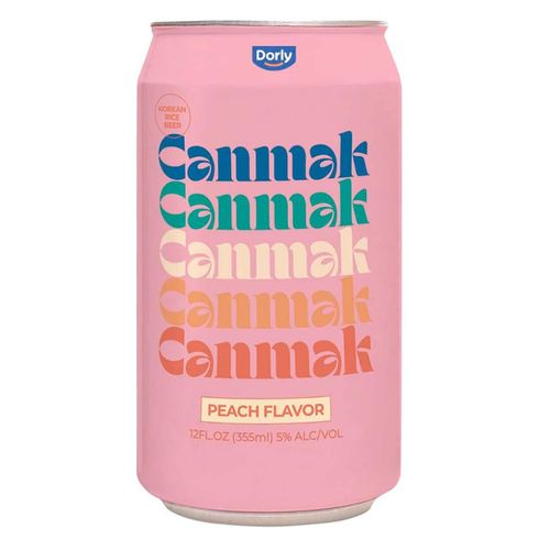 Cerveza Canmak Arroz Durazno 55ml