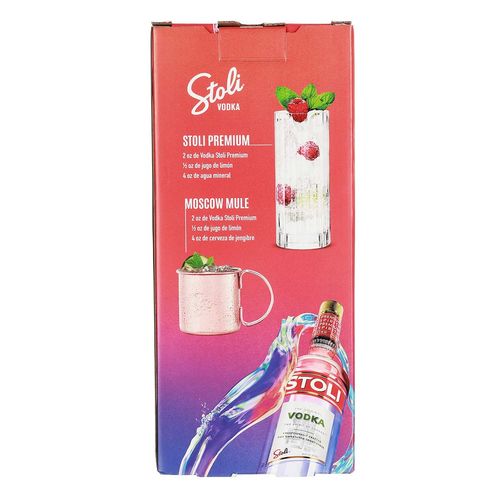 Vodka Stoli Premium 750ml + 750ml