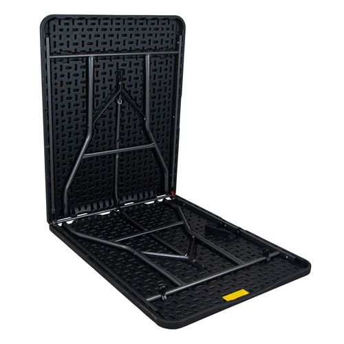 Mesa Plegable Negra 180Cm