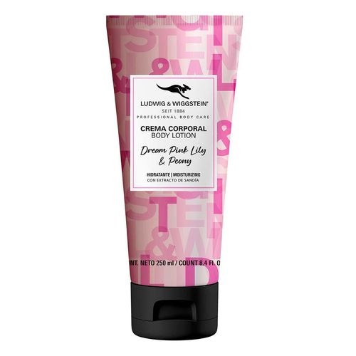 Crema Corporal Ludwig and Wiggstein Pink Lili & Peony 250ml
