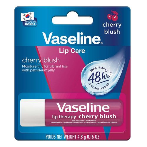 Bálsamo Labial Humectante Vaseline Cherry Blush 4.8g