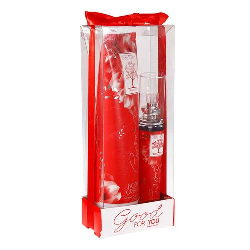 Set Loción Secret Scents Good for You 60ml + Crema Corporal 220ml