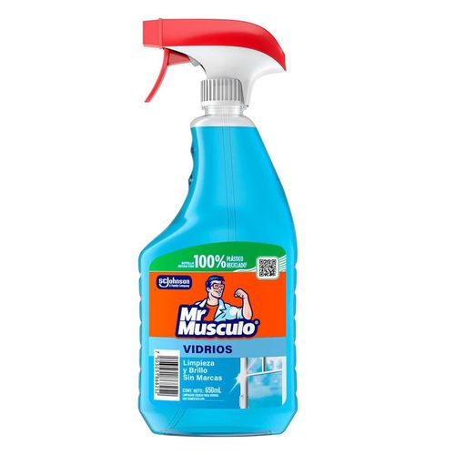 Limpiador de Vidrios Mr Musculo Original 650ml