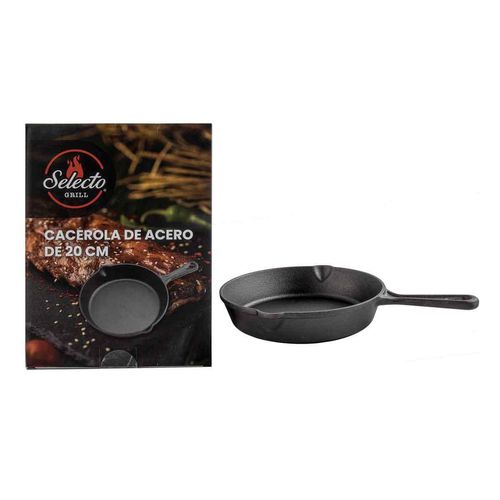 Sartén Selecto Grill 16cm ET-H135010-S Negro