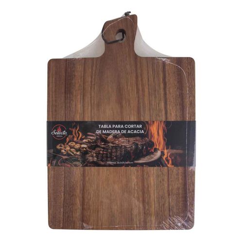 Tabla para Cortar Selecto Grill de Madera de Acacia