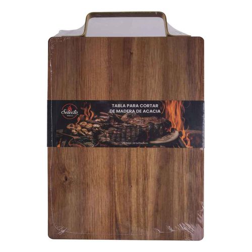 Tabla para Cortar Selecto Grill de Madera de Acacia