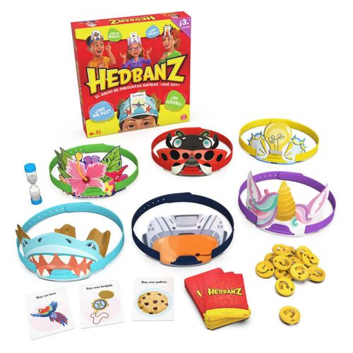 Juego De Mesa Games Hedbanz Fam Refresh