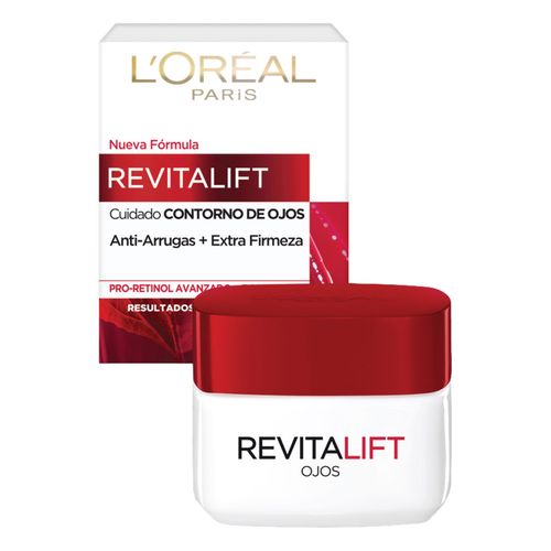 Crema para Contorno de Ojos L'Oréal Paris Revitalift Anti-Arrugas 14.55g