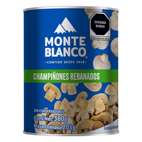Champiñon Rebanado Monteblanco 380g