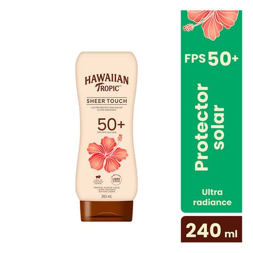 Protector Solar Hawaiian Tropic Sheer Touch 50+ FPS Loción 240ml
