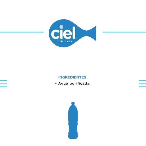 Agua Natural Purificada Ciel  1.2L