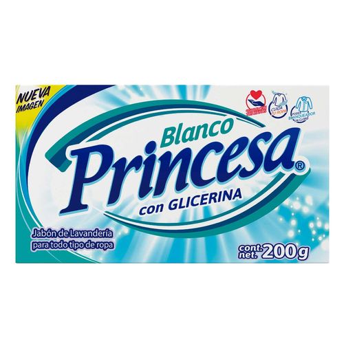 Jabón de Lavandería en Barra Princesa Blanco 200g