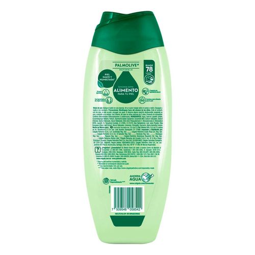 Jabón Líquido Corporal Palmolive Naturals Sensación Humectante 390ml