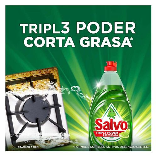 Lavatrastes Salvo Limón 1.4L