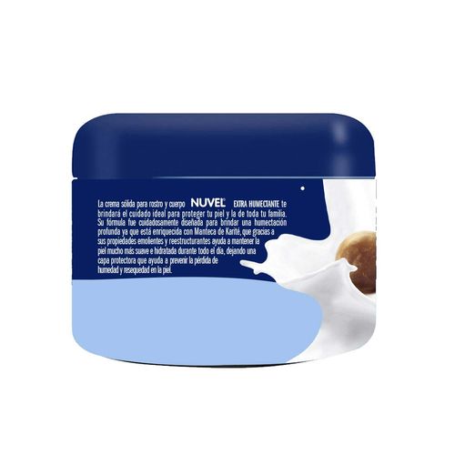 Crema Corporal Nuvel Extra Humectante con Karité 600g
