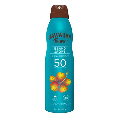 Protector Solar Hawaiian Tropic Island Sport 50 FPS C-Spray 170g