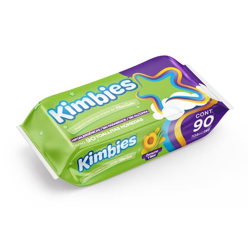Toallitas Húmedas para Bebé KleenBebé Kimbies 90 Toallitas