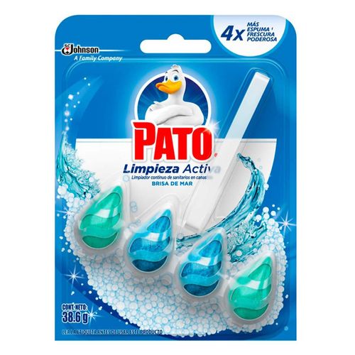 Limpiador de baños Limpieza Activa en canastilla Pato Brisa de Mar 38.6g