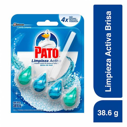 Limpiador de baños Limpieza Activa en canastilla Pato Brisa de Mar 38.6g