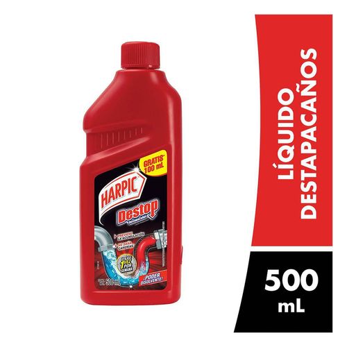 Destapacaños Líquido Harpic Destop 500ml