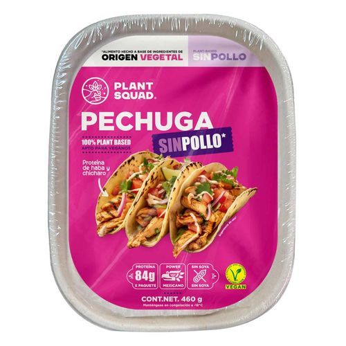 Pechuga sin Pollo Plant Squad 460g