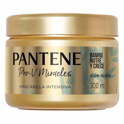 Mascarilla Pantene Pro-V Miracles Bambú Nutre & Crece 300ml