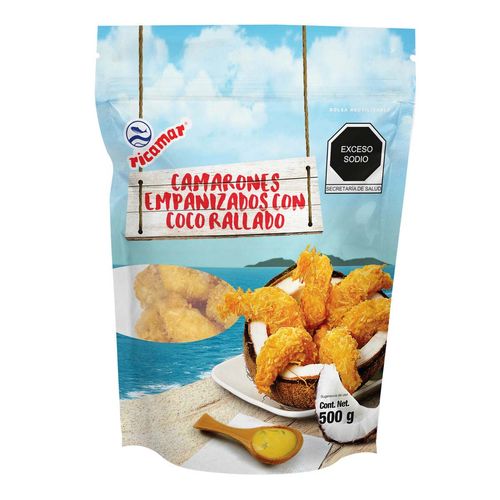 Camarones Empanizados con Coco Rallado Ricamar 500g