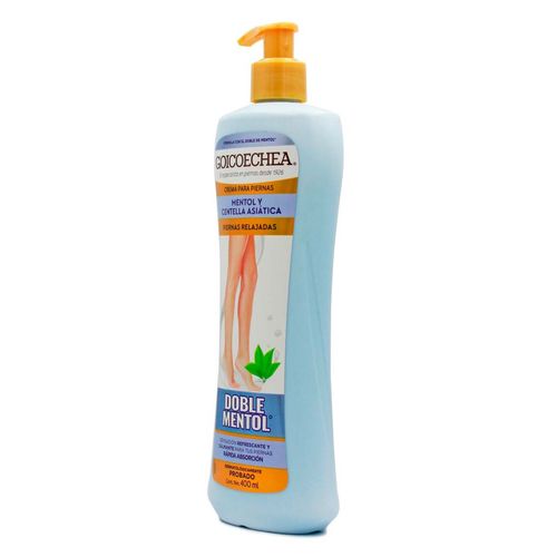 Crema para Piernas Goicoechea Doble Mentol 400ml