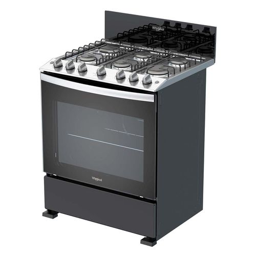 Estufa Whirlpool de Piso 30 pulgadas Negro