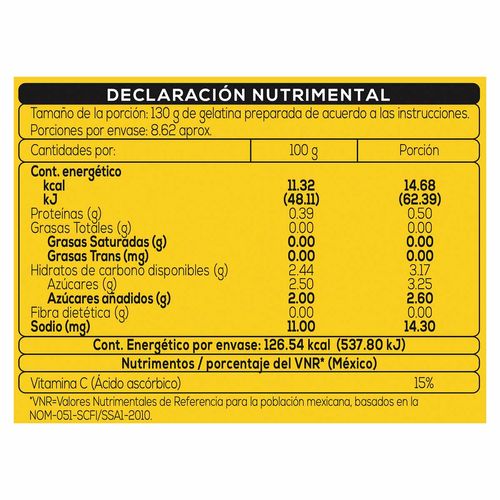 Gelatina Pronto Kids Frambuesa 120g