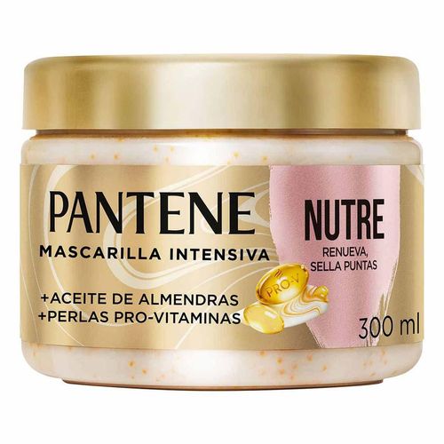Mascarilla para cabello Pantene Nutre y Sella Puntas 300ml