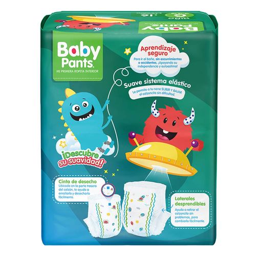 Calzón entrenador Baby Pants Niño Talla Grande 16 pañales