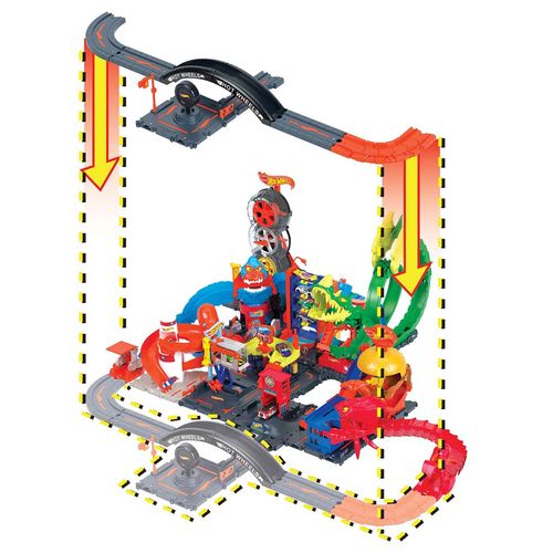 Pista de Juguete Hot Wheels City Paquete de Pistas