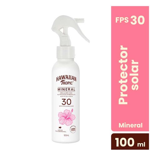 Protector Solar Hawaiian Tropic Mineral Milk SPF30 100ml