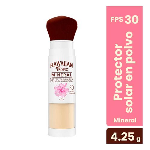 Protector Solar Hawaiian Tropic Mineral Brush SPF30 4.25g