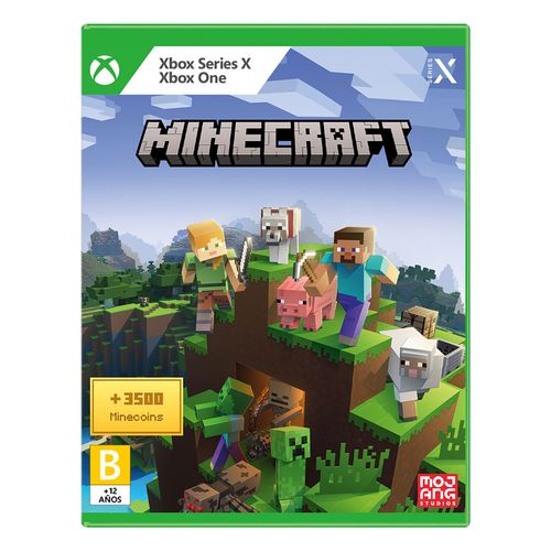 Videojuego Microsoft XBOX Minecraft 3500 Minecoins