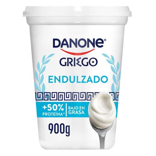 Yoghurt Batido Griego Danone Natural Endulzado 900g